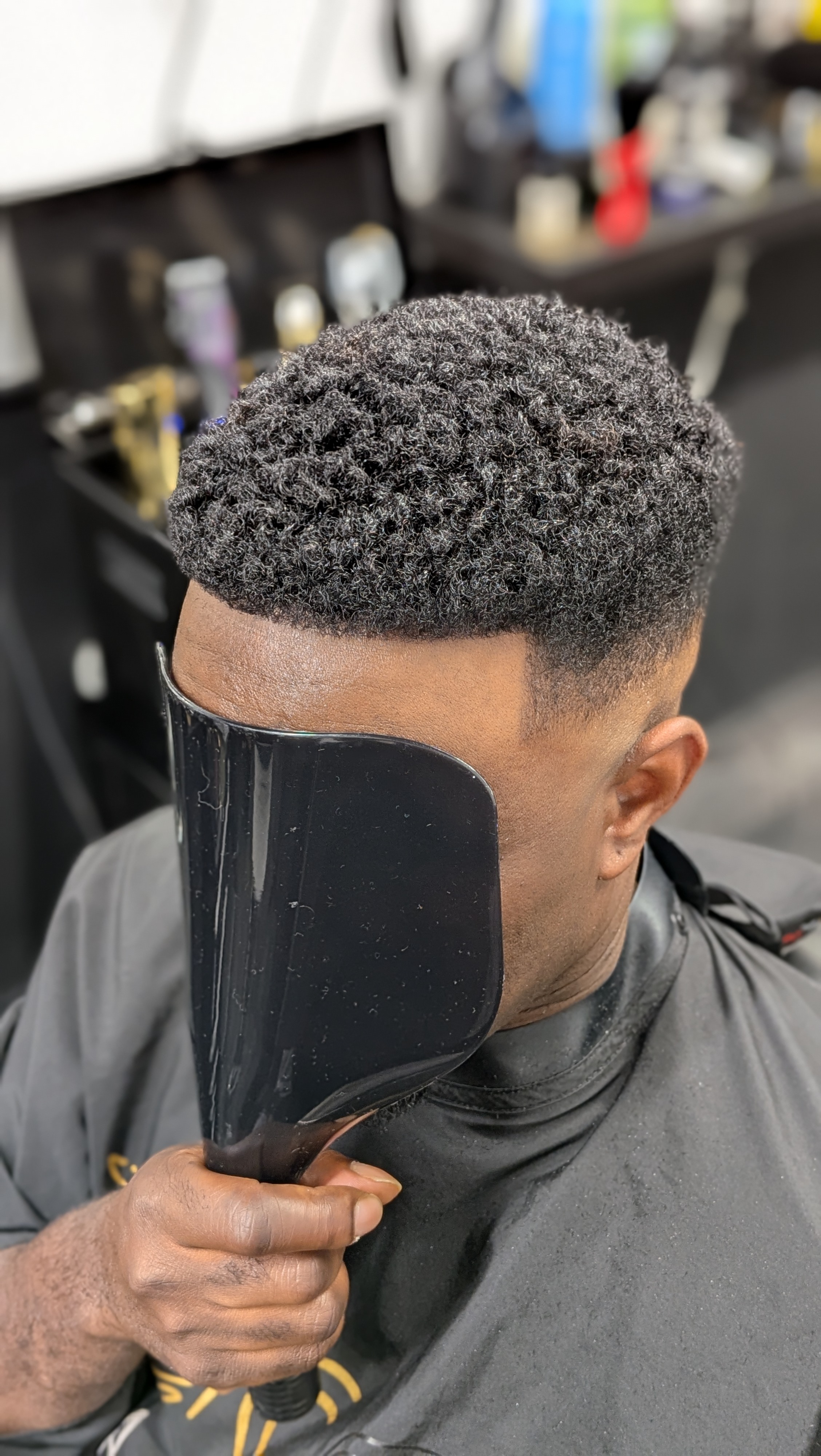 Non-Surgical hair replacement picture